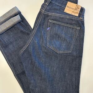 Pure Blue Japan 019 Blue In Green Indigo Selvedge